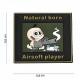 Natural Born Airsoft Player Patch